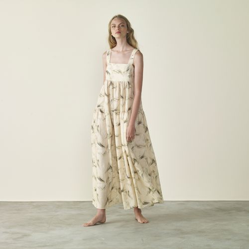 Anturios Linen Dress - Paula Raia