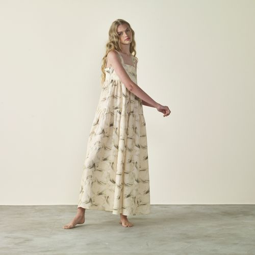 Anturios Linen Dress - Paula Raia