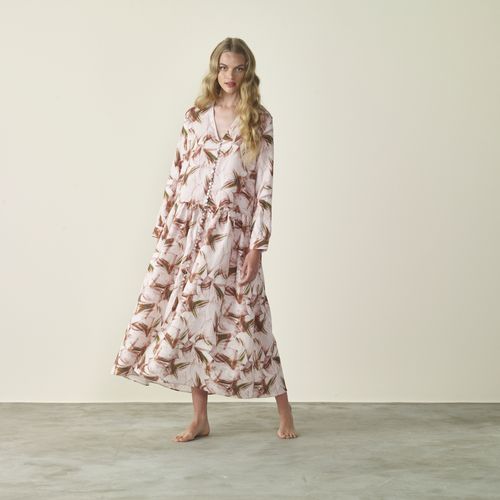 Anturios Linen Dress - Paula Raia