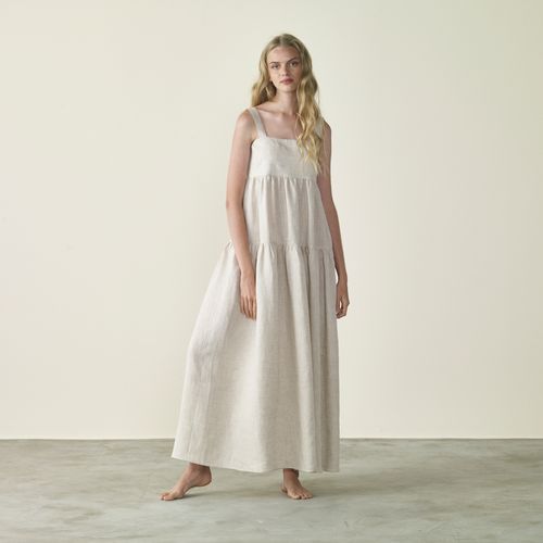 Pure Linen Dress - Paula Raia