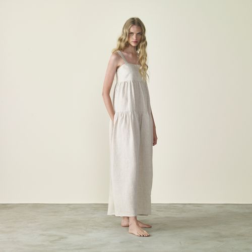 Pure Linen Dress - Paula Raia