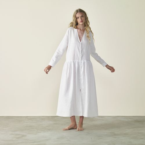 Pure Linen Dress - Paula Raia