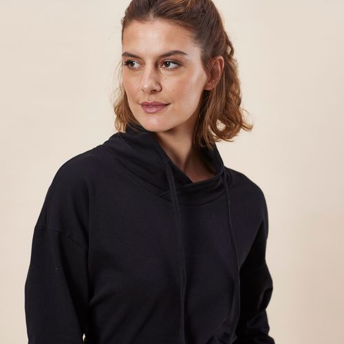 Elise high collar women's blouse