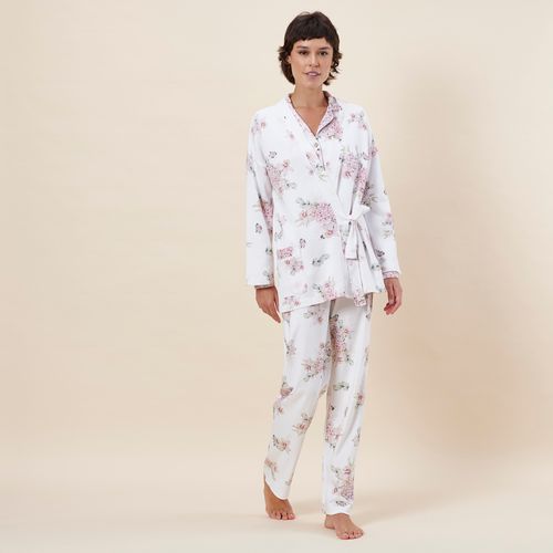 Kimono Feminino Butterfly em Algodão Pima