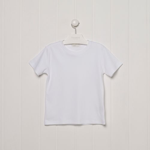 Children's T-Shirt in Pima Antartico Cotton