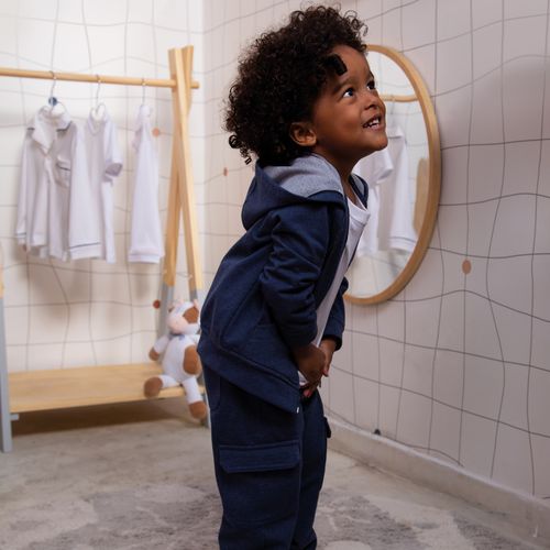 Jaqueta Infantil de Moletom Evan