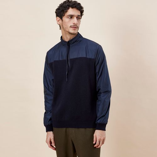 Jaqueta Masculina em Lã e Cashmere Matt