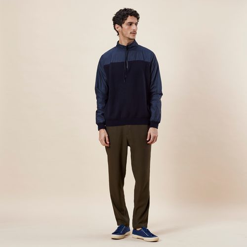 Jaqueta Masculina em Lã e Cashmere Matt