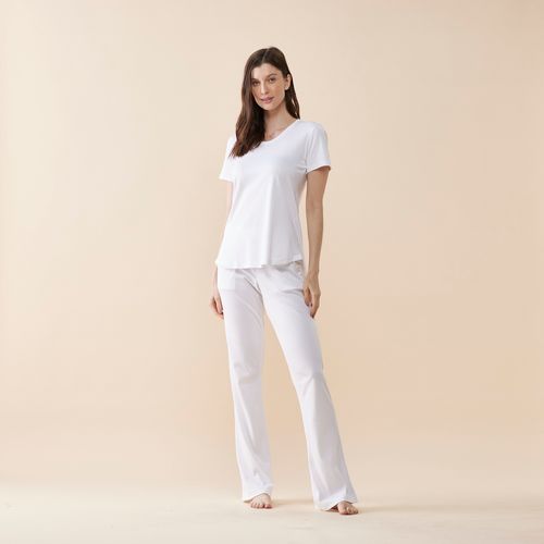 Pants in Arctic Pima Cotton