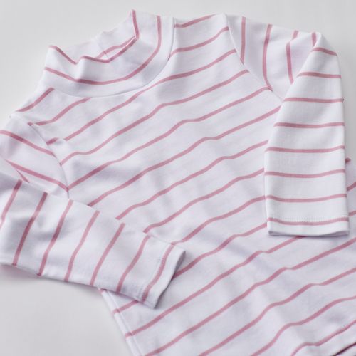 Children's High Neck Blouse in Pima Cotton Valerie