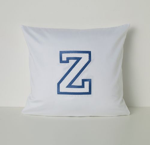 Letter z Almofada Cape