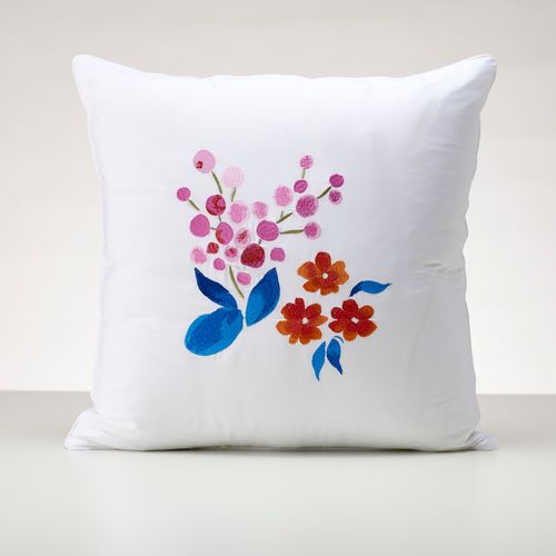 Capa de Almofada Bordada Nahtran 50x50