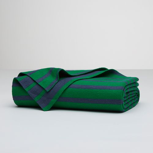 Verdeblu Cotton Knit Blanket