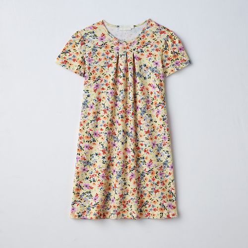 Camisola Infantil Estampada em Algodão Pima Flore