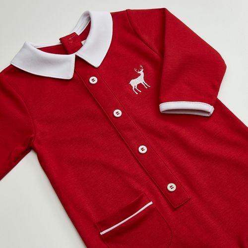 Happy Night Pima Cotton Baby Romper
