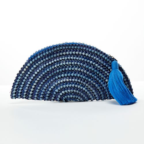 Clutch em Palha Shell - Trousseau + Nannacay