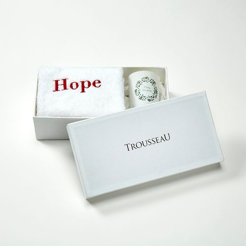Caixa Para Presente Trousseau Branca -g