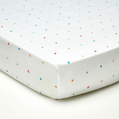 Printed Fitted Sheet for Peep Bird Crib
