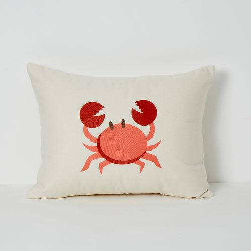 Almofada Infantil Bordada Crab