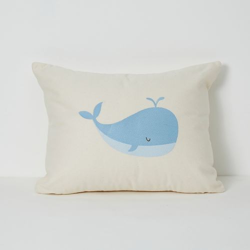 Almofada Infantil Bordada Blue Whale