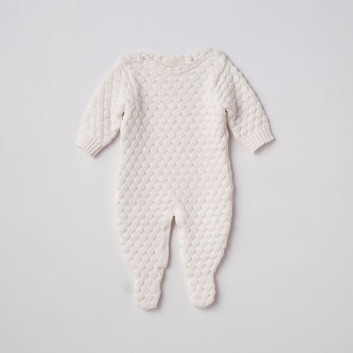 Tulip Cotton Knitted Baby Romper
