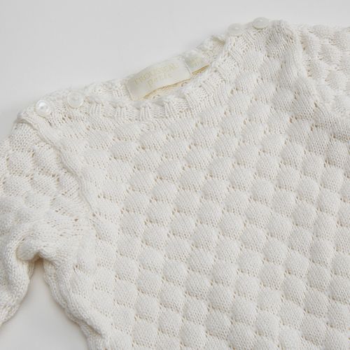 Tulip Cotton Knitted Baby Romper