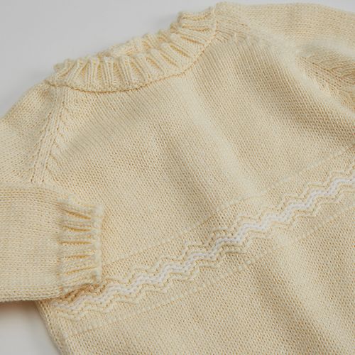 Macacão de Bebê em Tricot Sun