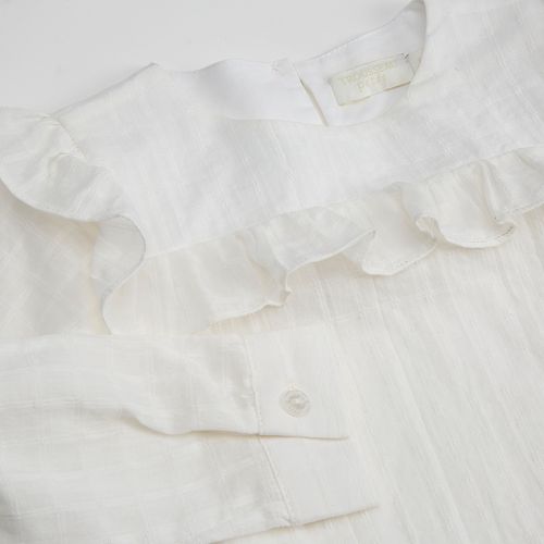 Aurora Cotton Long Sleeve Children's Blouse