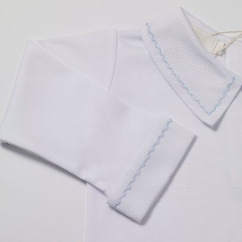 Gui Long Sleeve Bodysuit in Pima Cotton