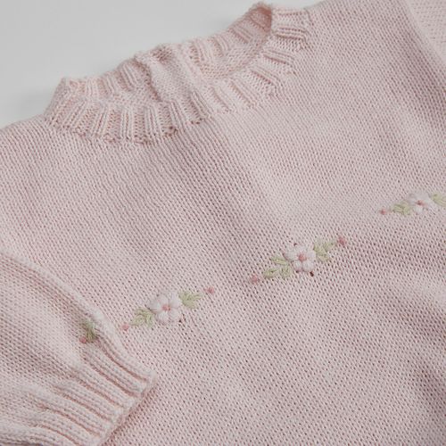 Saída de Maternidade Cor Rosa Com 3 Peças Azaleia