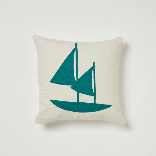 Capa de Almofada Bordada Gaughi 50cm x 50cm