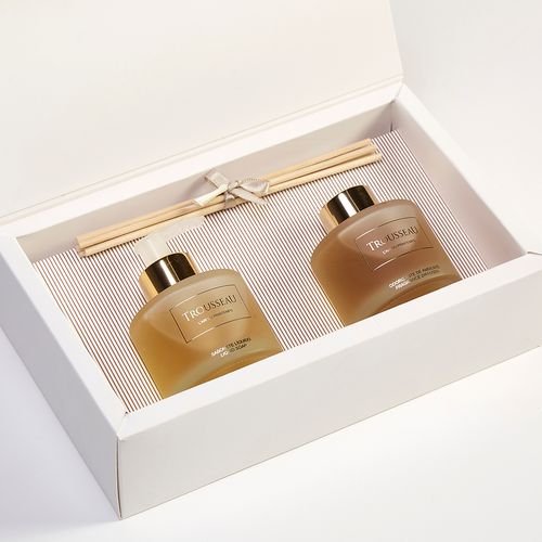 Caixa Com Odorizante de Ambiente Com Varetas e Sabonete Líquido Printemps 80 Ml