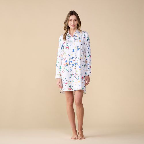 Camisola Feminina em Algodão 300 Fios Gaughí