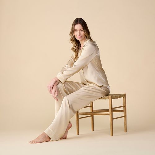 Pijama Feminino em Cetim Rachel