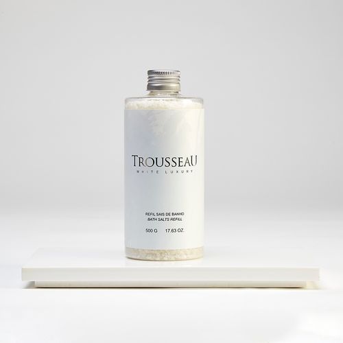 Refil Sais Para Banho White Luxury 500 g