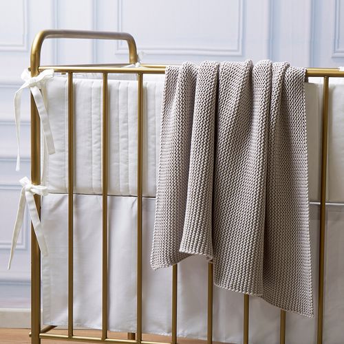 Pearl Cotton Knit Children's Blanket
