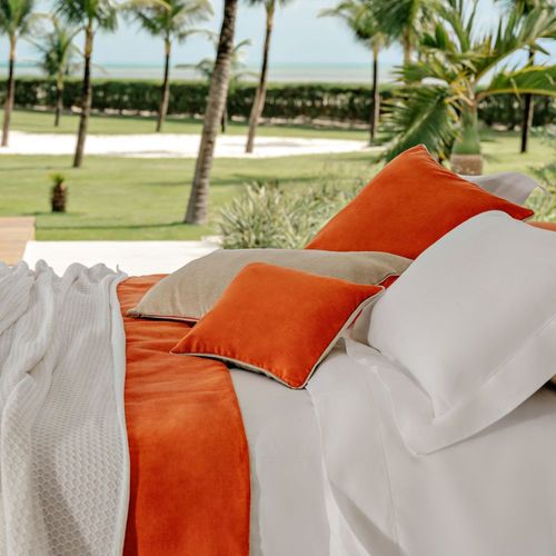 Orange Cushion Cover 66cm x 66cm