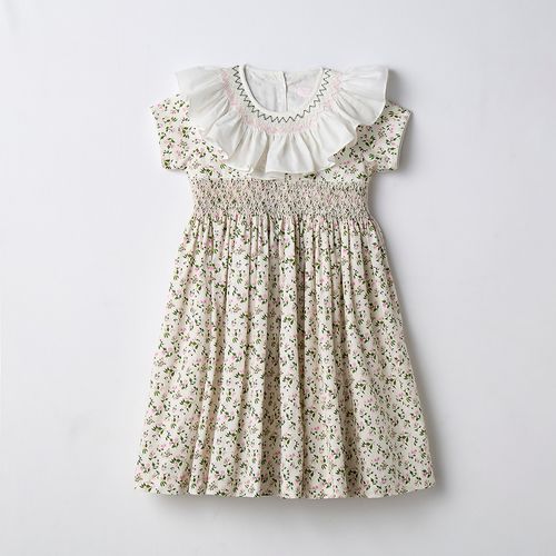 Vestido Infantil em Algodão Estampado Melinda