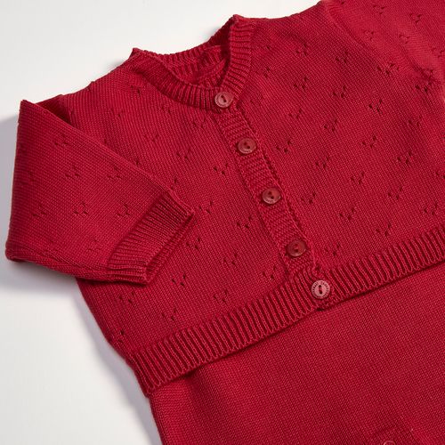 Conjunto de Bebê em Tricot de Algodão Sunset