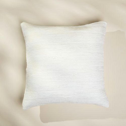 Capa de Almofada Sustentável Re-Branco 50cm x 50cm