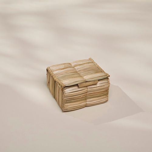 Caixa de Decoração Sustentável Natu-Re 15cm x 15cm x 7,5cm