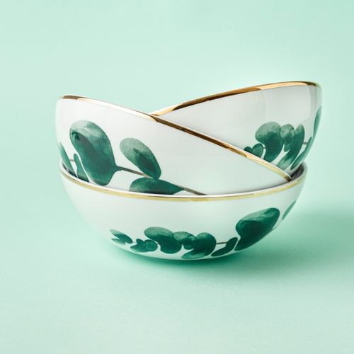 Bowl de Porcelana Leaf