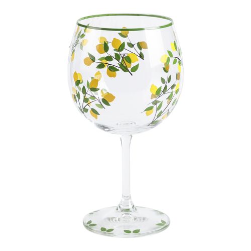 Taça de Cristal Com Titânio Limone