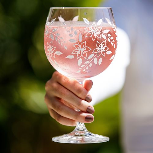 Taça de Cristal Com Titânio Antonieta