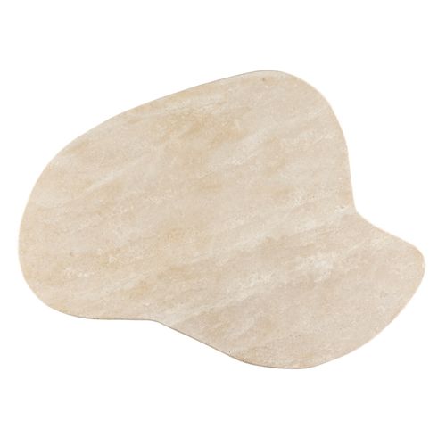 Tábua de Mármore Travertino Orgânica Modelo 2