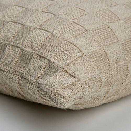Capa de Almofada em Tricot Dama 50cm x 50cm