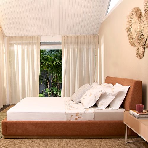 Colcha de Algodão Canelada