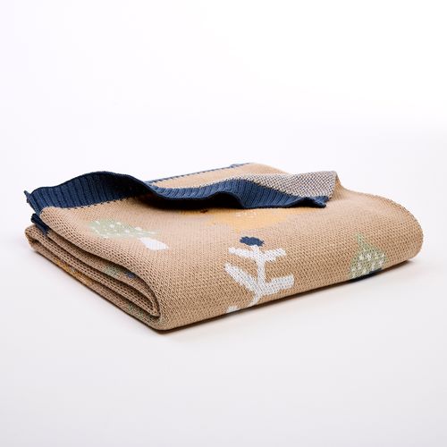 Manta Infantil de Tricot Forest 80cm x 100cm