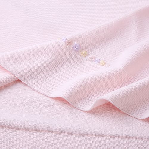 Manta Infantil em Tricot de Algodão Jasmin
