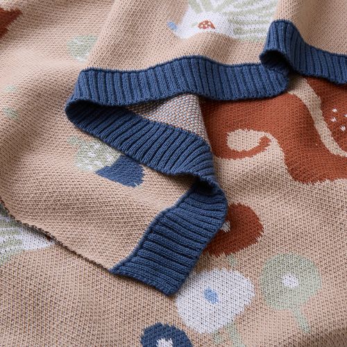 Manta Infantil de Tricot Forest 80cm x 100cm